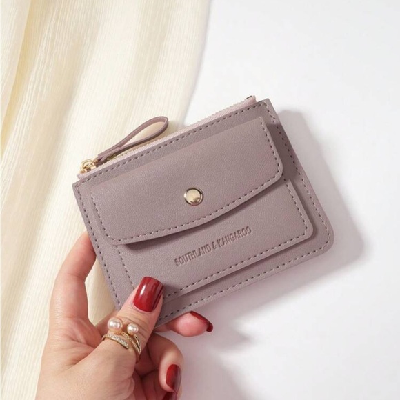 ⚠️Clearance Lilac Purple Flip Cover And Zipper Wallet / Cardholder - Picture 2 of 5